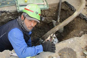 先輩社員の声・ガス工事（道路埋設管、建設）｜採用情報｜美貴工業